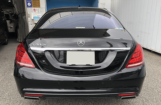 メルセデスS４００修理事例